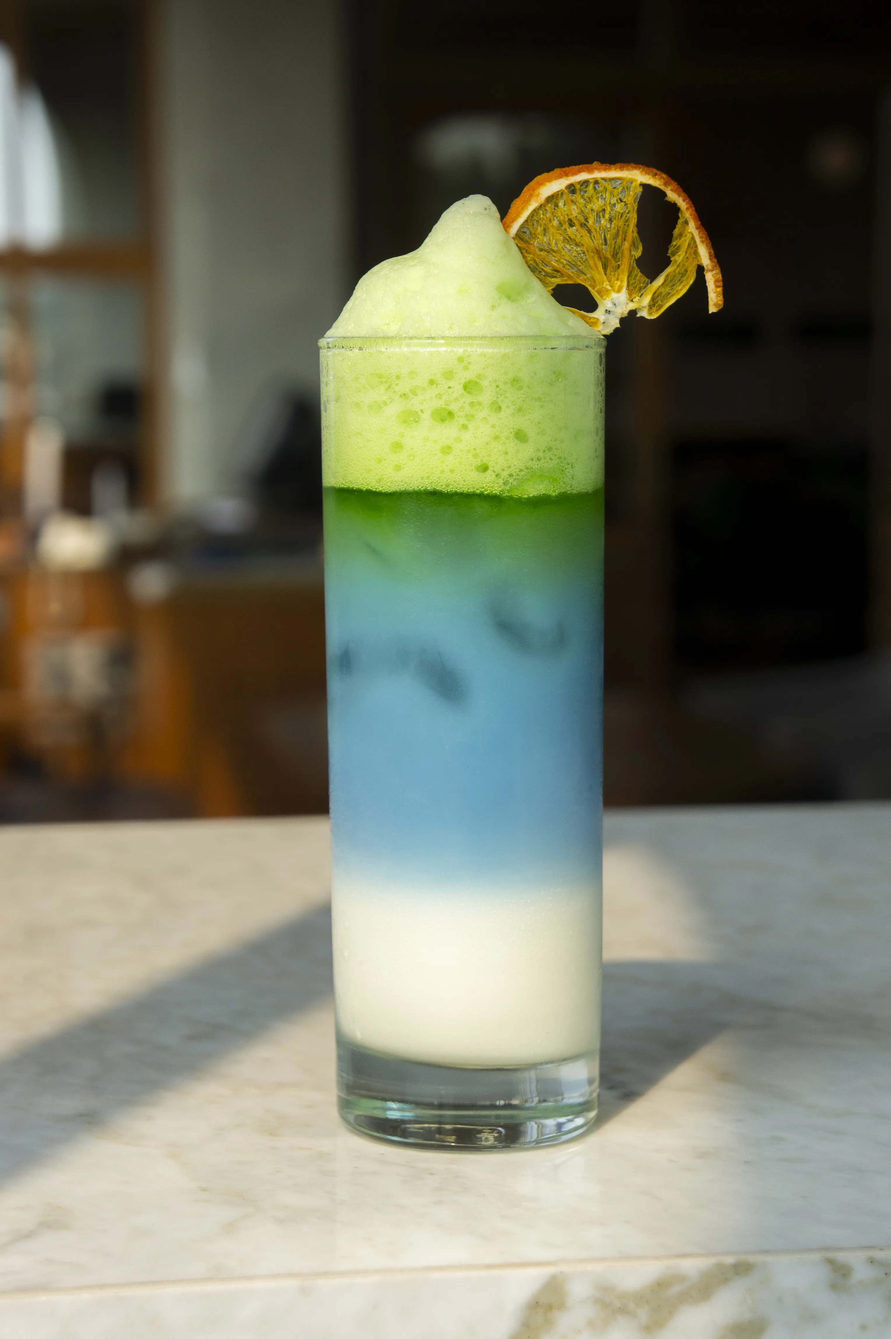 Blue Green Foamee